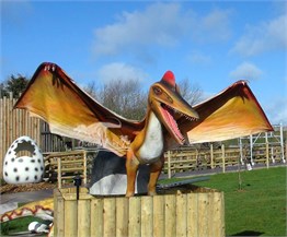 Pterosaur Hareketli Gerçek Dinozor Maketi 4m